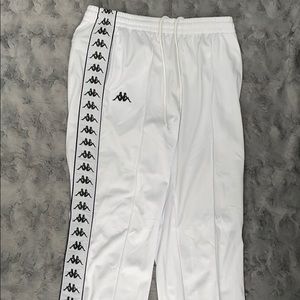 White Kappa Sweats